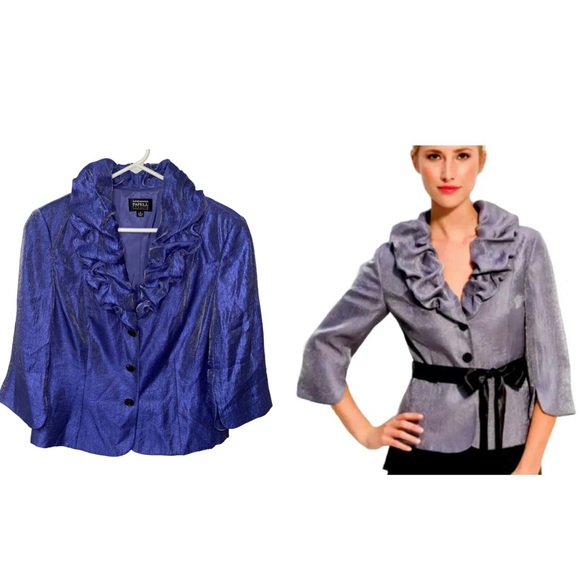 Adrianna Papell Evening Blazer Size 12 - Picture 11 of 11